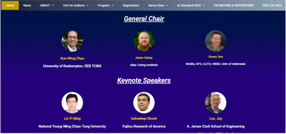 Attending IEEE CAI 2025