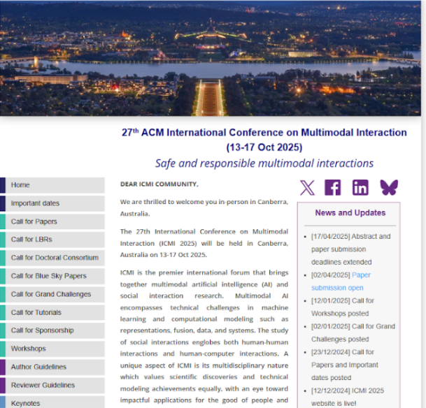27th ACM International Conference