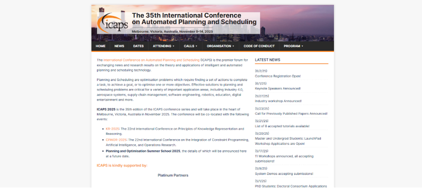 ICAPS 2025

